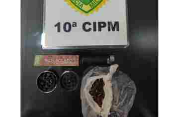 Cantagalo – Homem é detido com drogas 